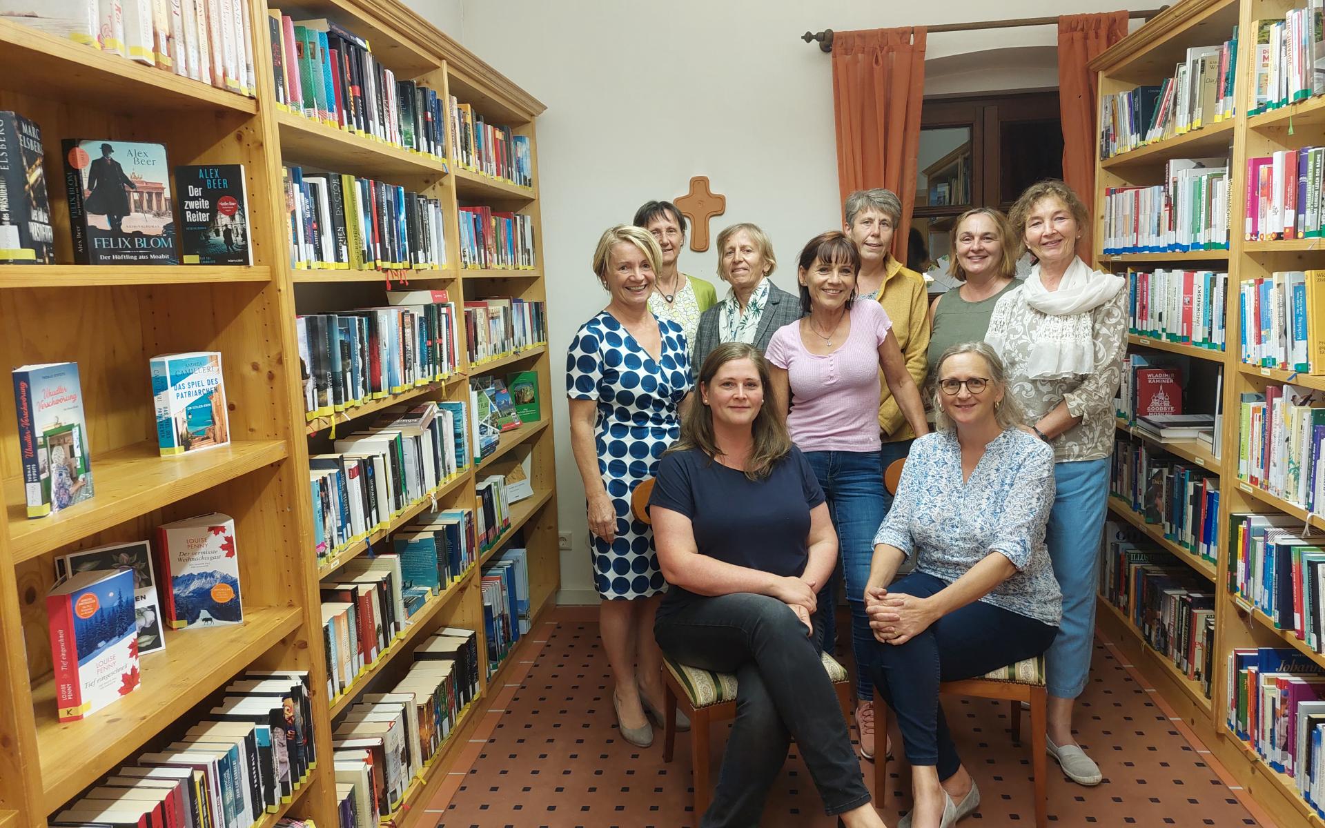 Das Team der Bibliothek Aspach